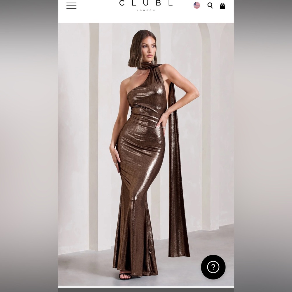 Bronze Club L London Gown